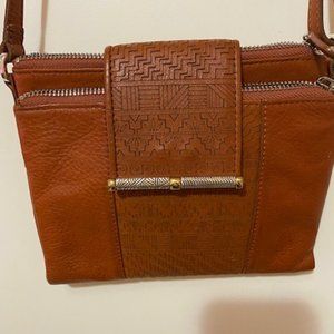 Brighton Leather Cross Body Bag